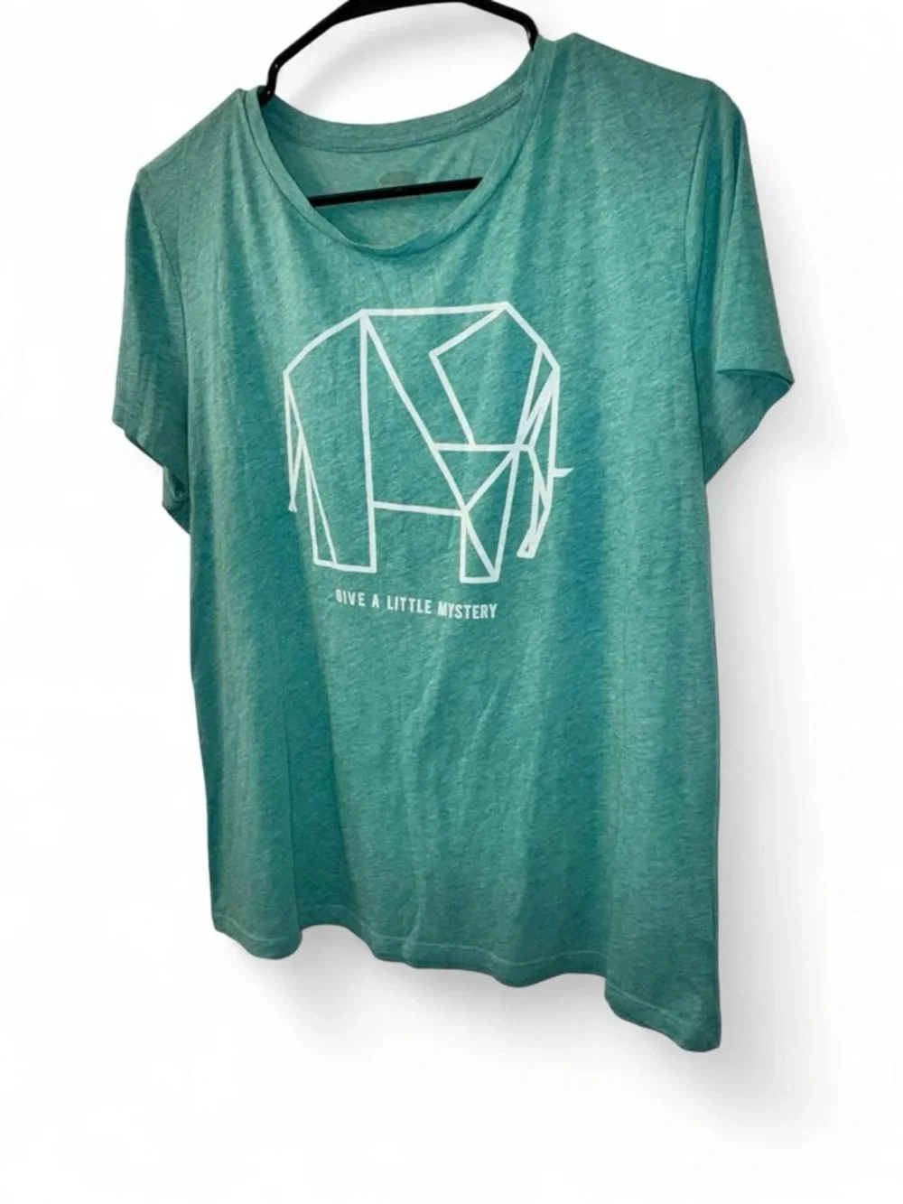 Old Navy Teal Graphic Short Sleeve Tee - Picture 2 of 4